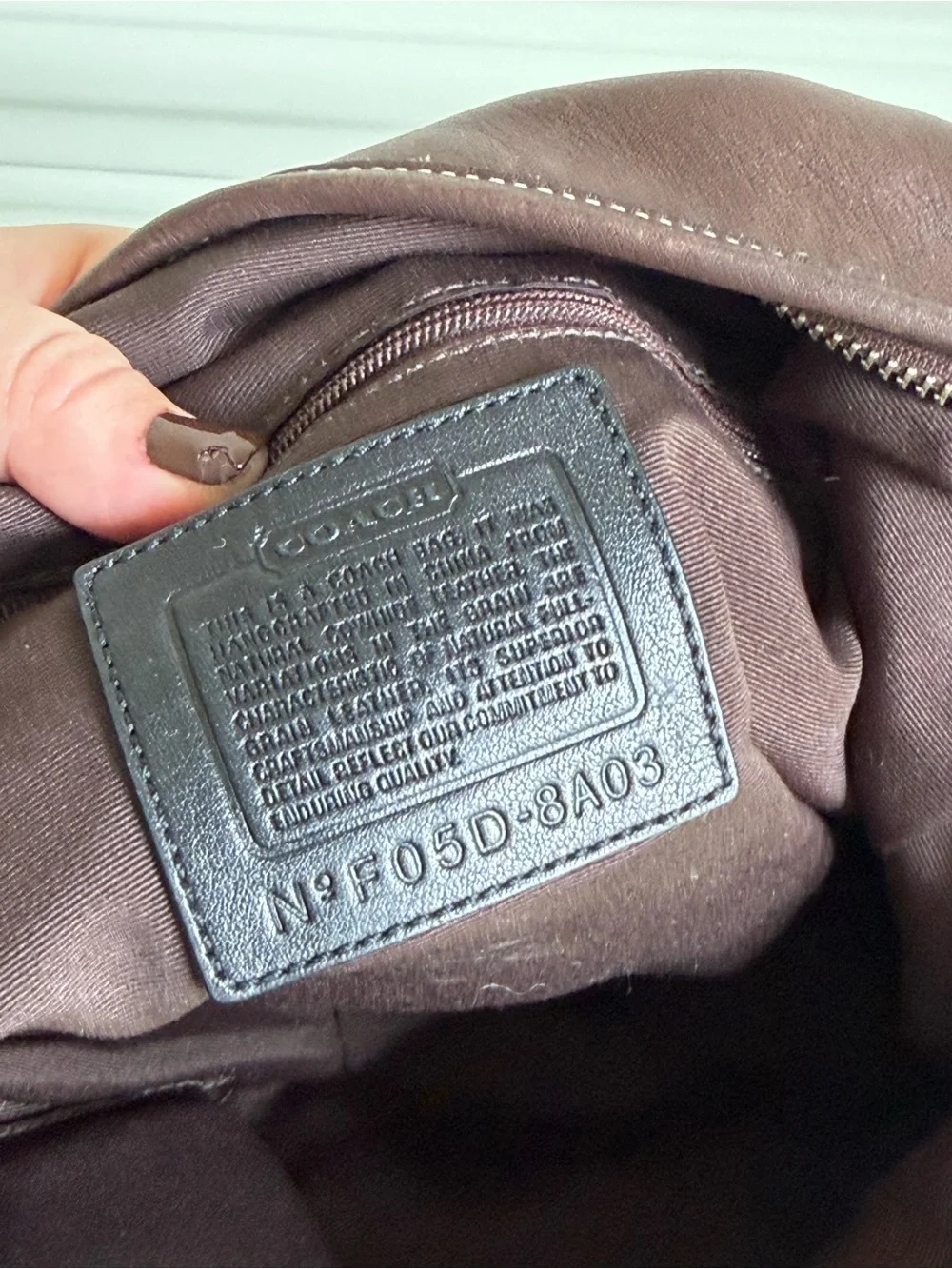 Vintage Coach SoHo Hobo Bag in Chocolate Brown w/ Silver Hardware (2005)